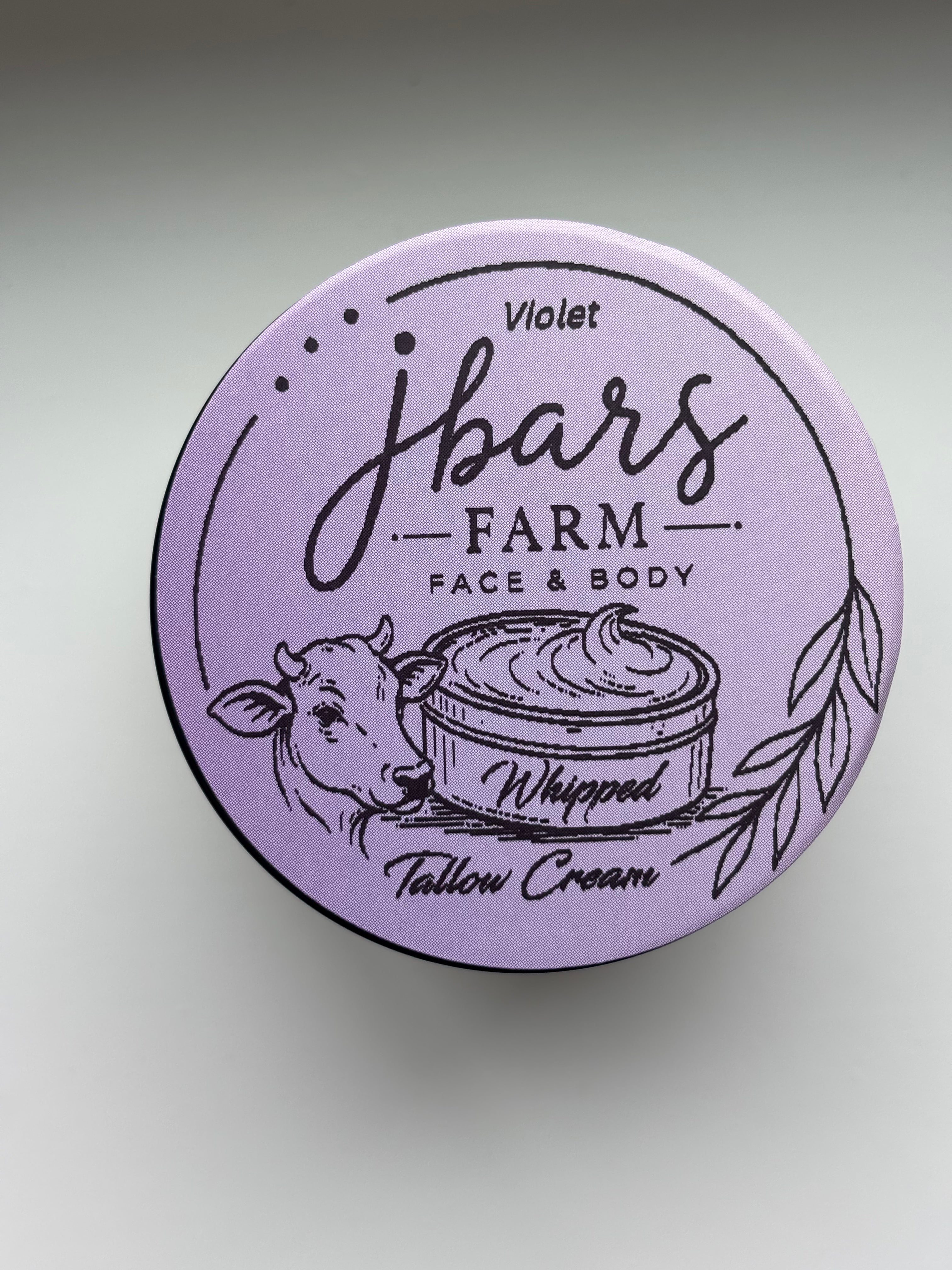Whipped Tallow Cream-Unscented 1oz